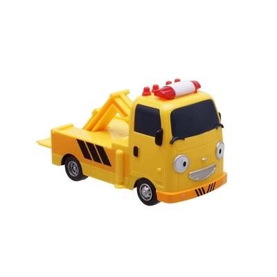 Menşei Kore Modeli - Küçük Otobüs Tayo - Toto (Çekici) Tayo Friends Bus Serisi Bebek Yürüyor Çocuklar için Geri Çekmeli Araç Araba Oyuncak