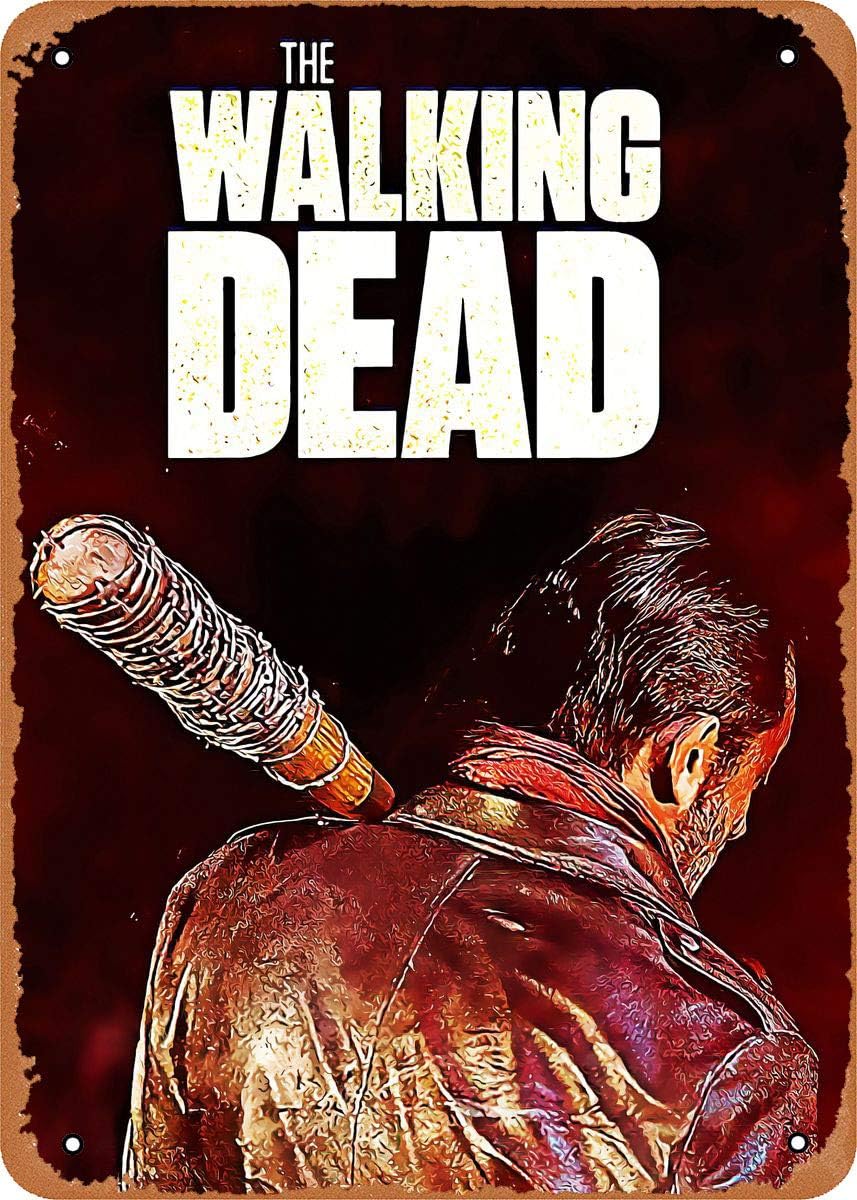 

Tin Sign For Vintage Metal Sign The Walking Dead The Walking Dead Sign for Home Bar Pub Garage Decor Gifts 20x30cm（7.8x11.8inch）