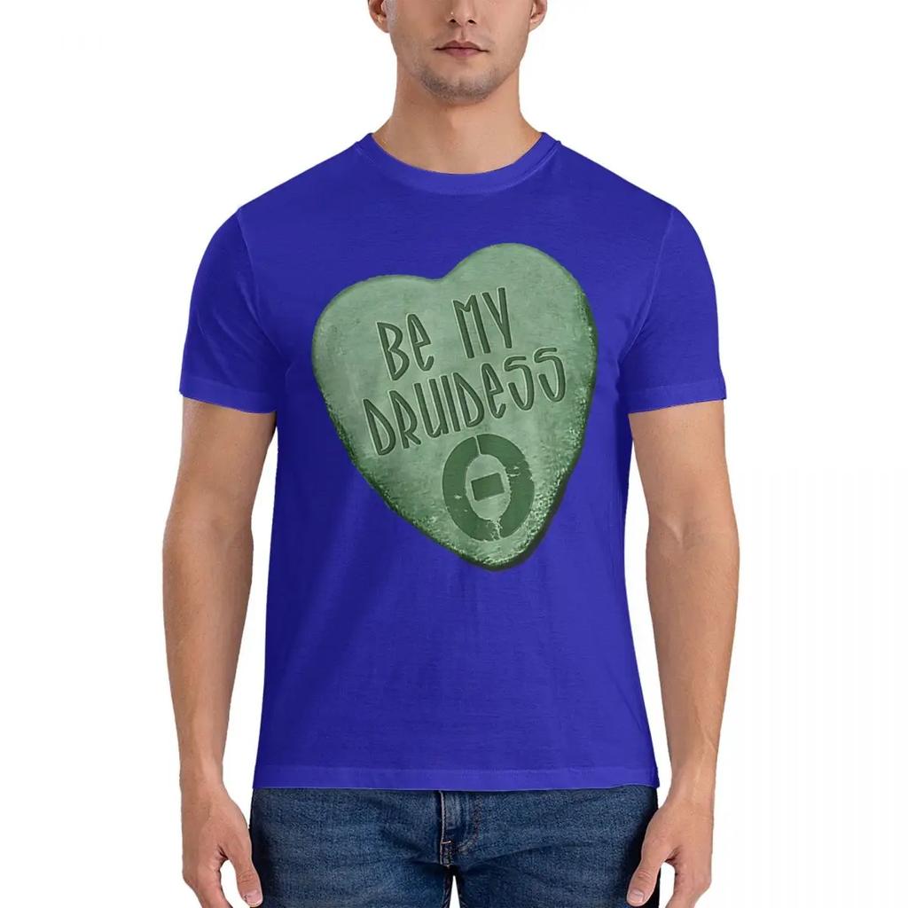 BE MY DRUIDESS CANDY HEART T Shirts Type O Negative 100% Cotton Clothes Novelty Short Sleeve Crew Neck Tees Original T-Shirt