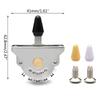 Heavy Duty 3/4/5 Way Electric Guitar Pickup Lever Switch Guitar Pickup Selector Switch for Guitar with 3 Plastic Tip