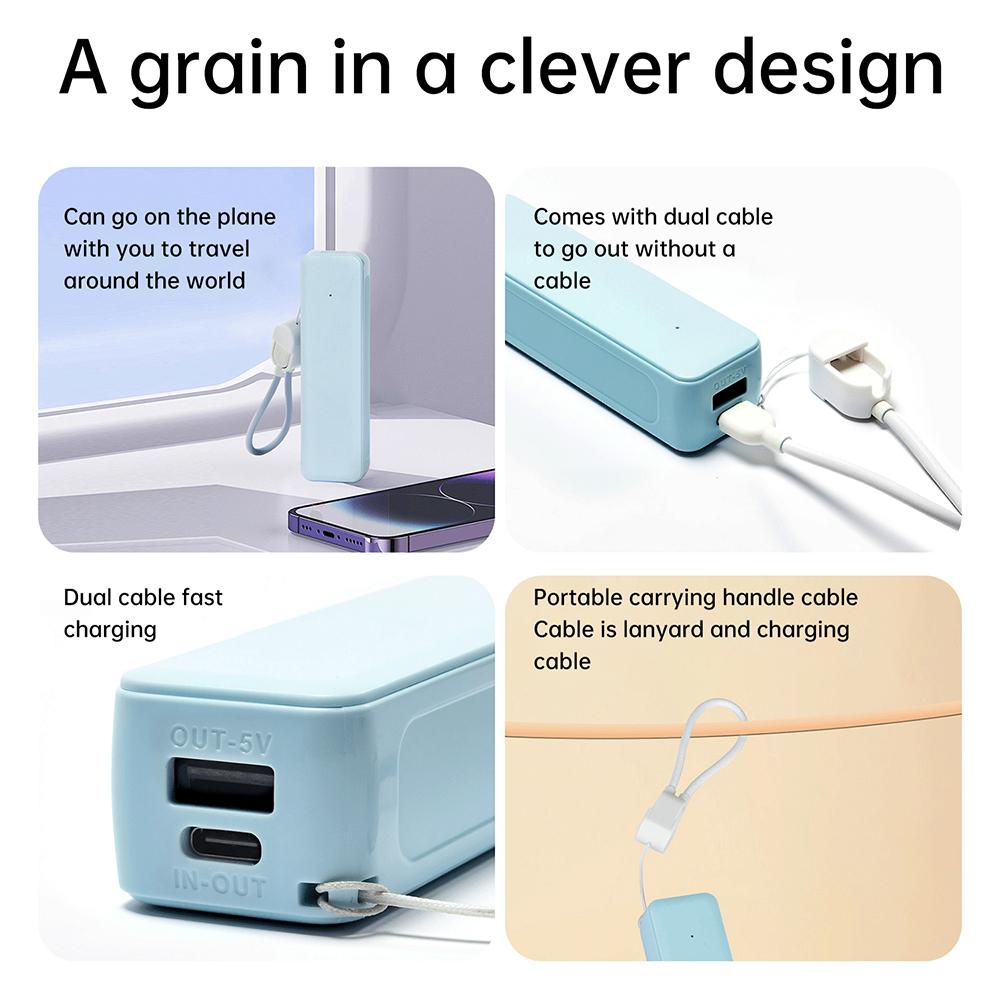 Mobile Power Bank Case DIY Kit 1*21700 Battery Storage Box Holder Type C Portable Battery Housing Without Battery