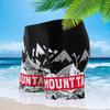 Kid's Two-Piece Swimsuit Set with Swim Cap - Short Sleeve for Boys