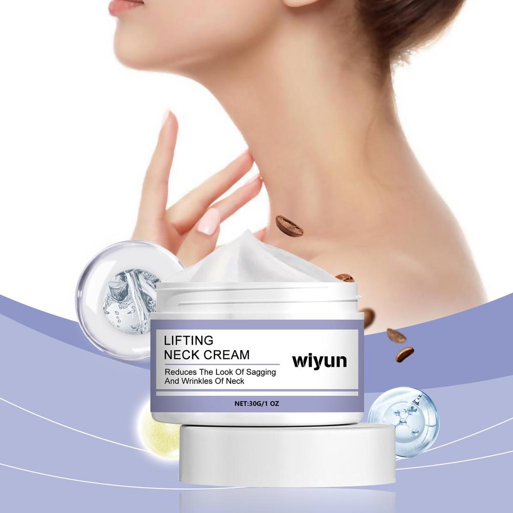 WIYUN Nourishing Neck Cream – Gentle Massage, Elasticity Boost, Soft, Moisturizing Care