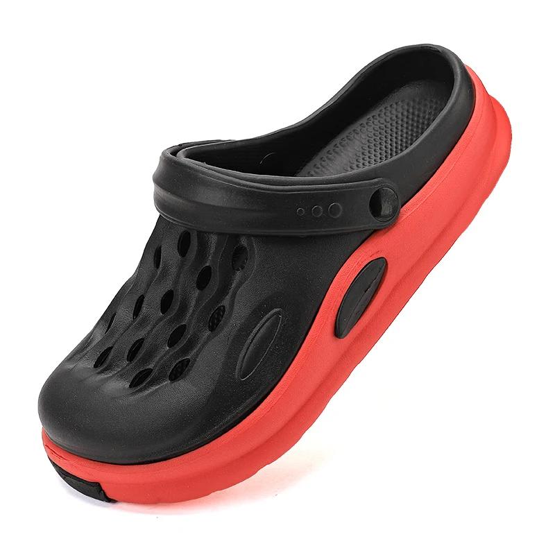 

Мужские сандалии, повседневная обувь, легкие сабо из ЭВА, Лидер продаж, сабо унисекс, красочная обувь цвета морской волны для лета, пляжа, Zapatos Hombre 40