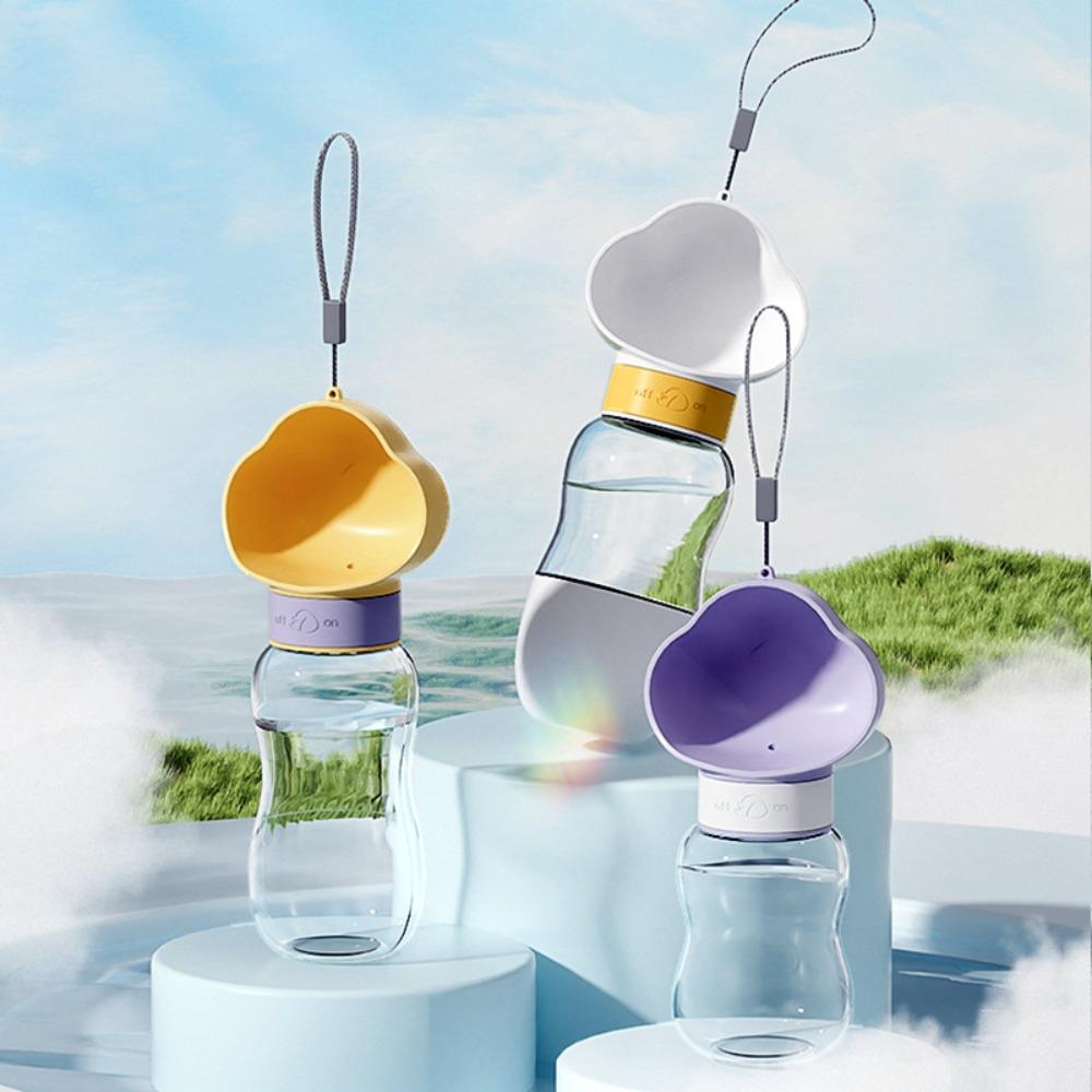 Plastic Dog Water Dispenser Cloud Shape Pet Snack Dispenser Pet Feeder  Walking The Dog