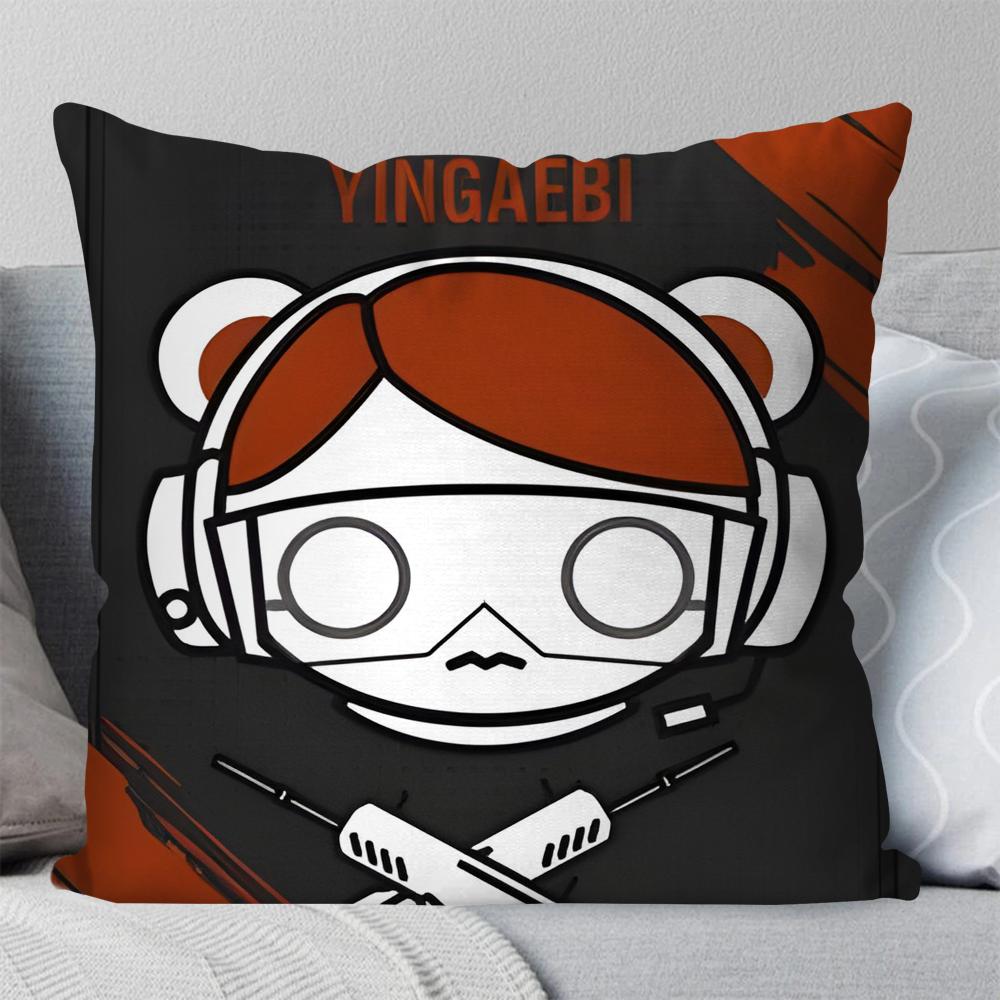 Game D-Dokkaebi Pillow Case Square Pillow Bedroom Sofa Leisure Comfort Cushion Car Living Room Home Decoration 40X40