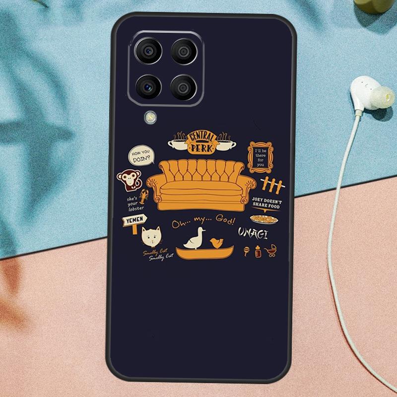 FRIENDS TV SHOW ICONIC Case For Samsung Galaxy M16 M36 M56 M06 M52 M32 M12 M54 M34 M14 M35 M55 M15 M11 M13 M31 M53