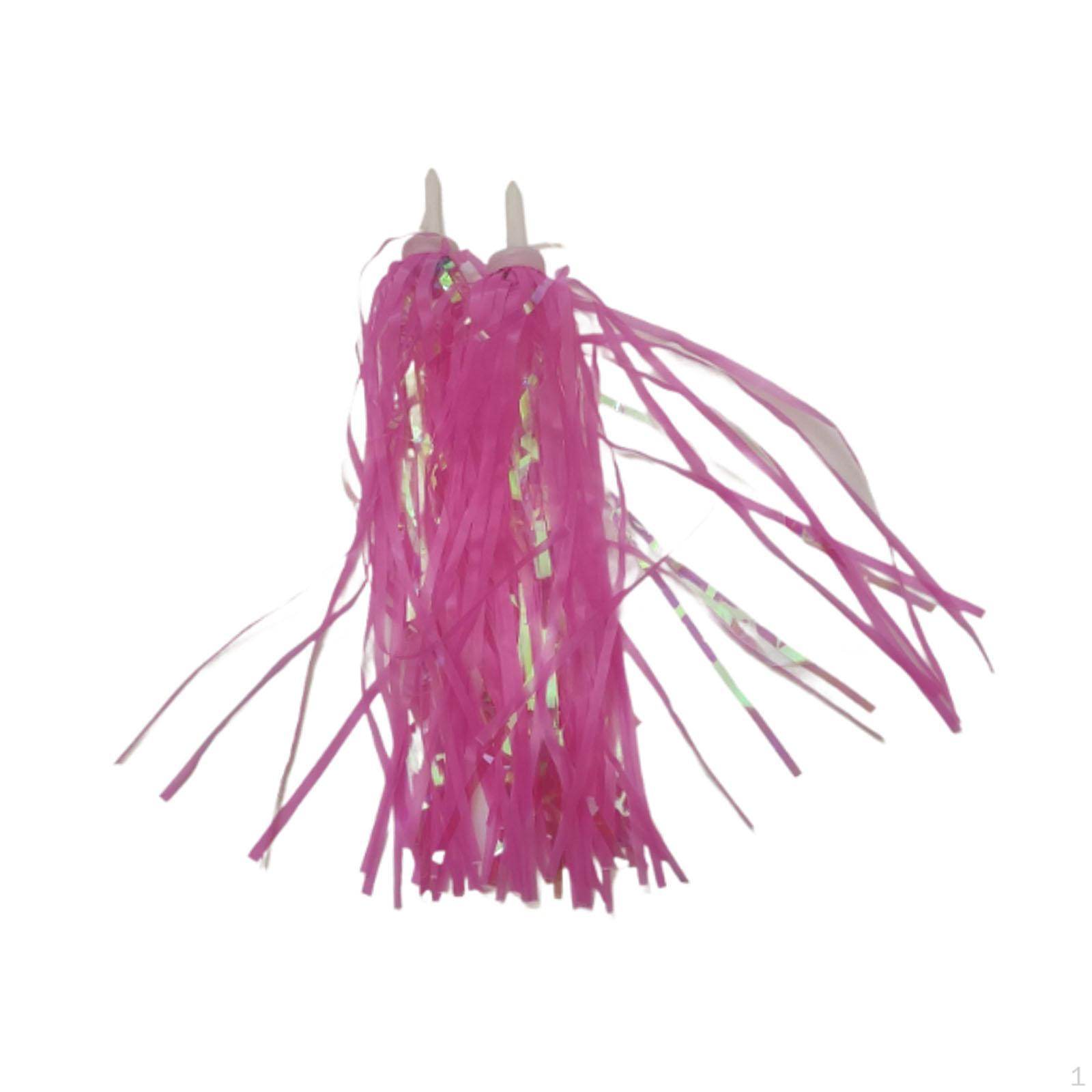 

Велосипедні стримери для дитячих велосипедних пригод рожевий червоний колір