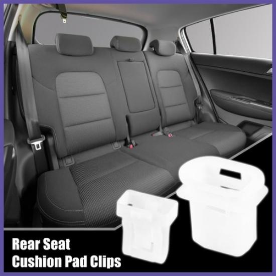 2 Pack Rear Seat Cushion Pad Clips Fasteners Set for Toyota Avalon 05-12