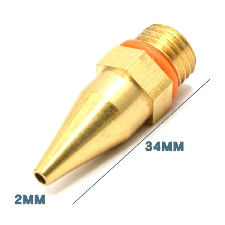 2x34mm 2x50mmPure Copper Hot Melt Glue Gun Nozzle Large Diameter Glue Gun Nozzle