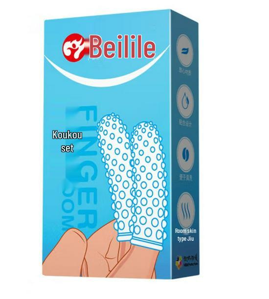 Bailile Prickly Silky Ribbed Condoms - Light & Thin 3D Texture for Adults