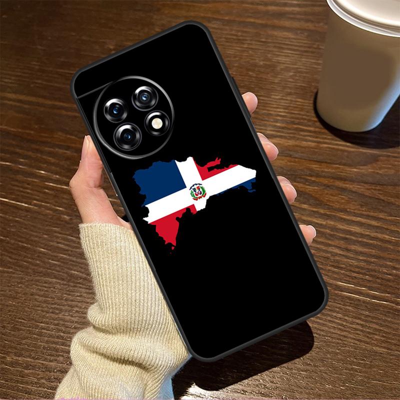 Dominican Republic Flag For OnePlus 15R 13 12 11 9 Pro 12R 13R 10T 13T Case For OnePlus Nord 5 CE 2 3 4 Lite N20 N30