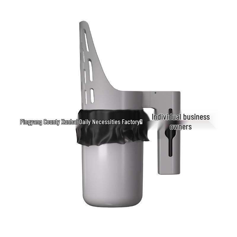 

Совок для кошачьего туалета большой емкости и контейнер для хранения - Инструмент для уборки кошачьих экскрементов Cat Litter Scoop серый