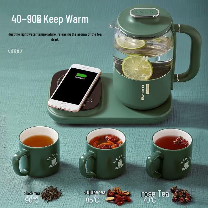 BEAR Wireless Charging Multi-Function Health Kettle CN Plug (adapter Included)
