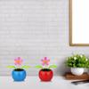 Solar Dancing model Flower Assorted Style Solar Powered Dancing Flower Bobblehead