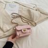 Borsa quadrata piccola alla moda per bambini, Borsa a tracolla piccola con catena Xiangfeng, Accessorio per bambini stile principessa, Portamonete