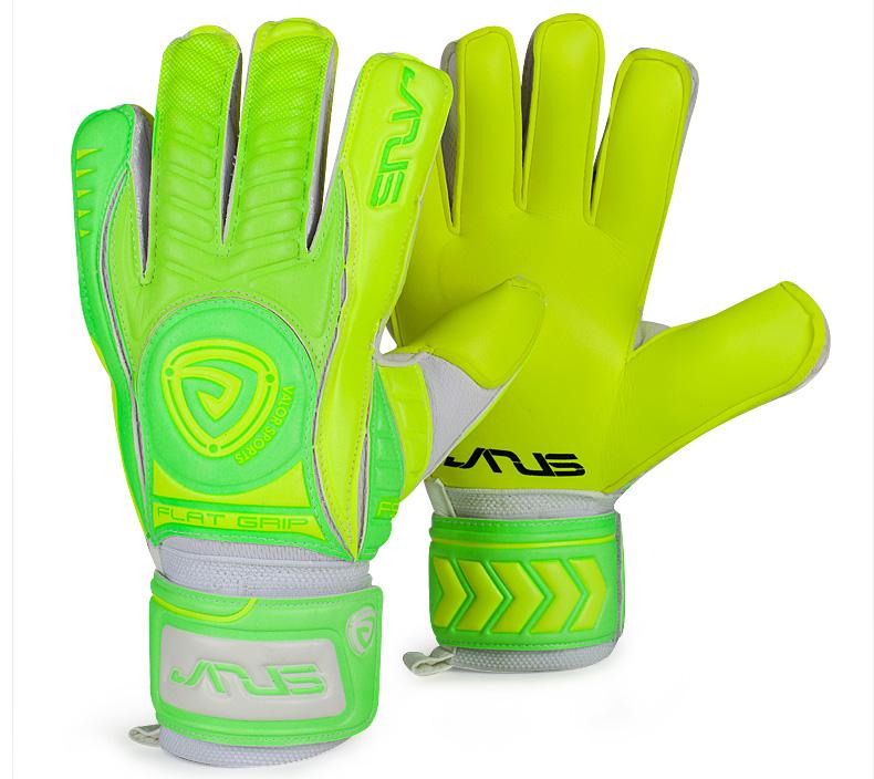 4mm Germany thicken latex pvc professional kids men goalkeeper gloves football 5 finger save guard keeper goalie soccer gloves