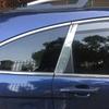 For Honda CRV CR-V 2007-2010 2011 2012 2013 2014 2015 Stainless Steel Window Center Pillar Cover Trim Post Strip Car Accessories