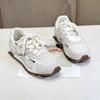 Fashion 2025 Brand Ladies Shoes Lace-up Women's Vulcanize Shoes Fashion Color Matching Casual New Breathable Comfortable Mesh Sneakers