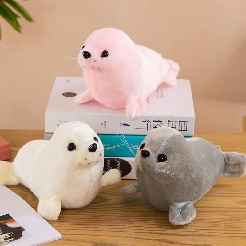 Ocean Phocidae Marine Plush Toy Children Educational Play Seal Gift Festival