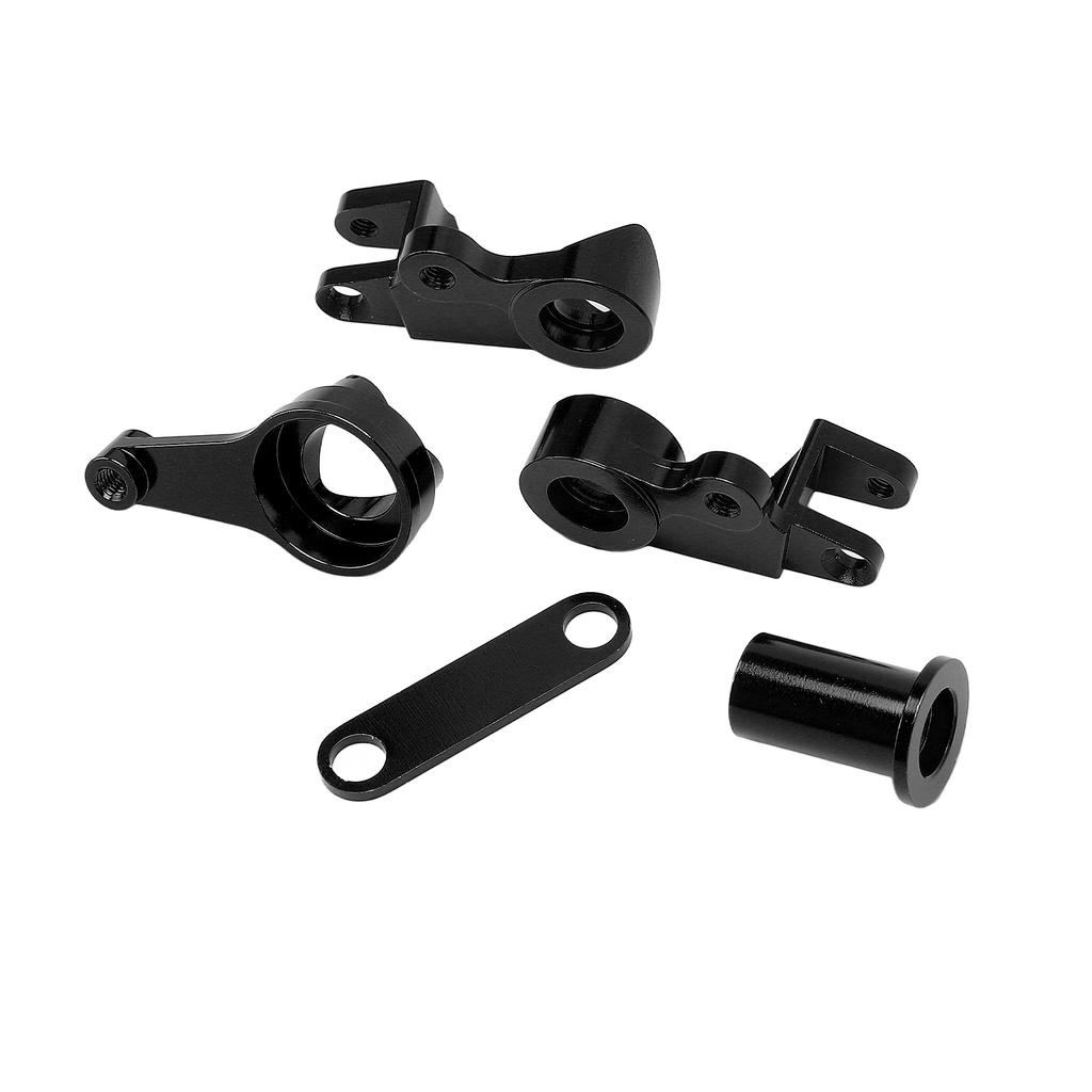 Aluminum Alloy Steering Group Kit for Traxxas 1967 C10 Drag Slash RC Car Upgrades Parts Black