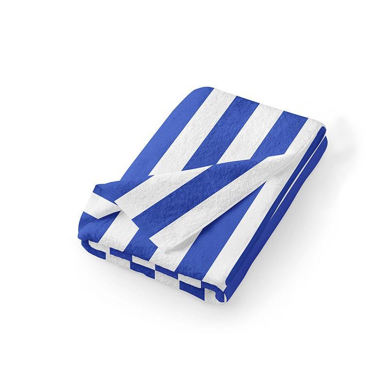100% Cotton Woven Beach Towel Adults Large Absorbent Bath With Stripe Quick Dry Swimming Wrap Pool Spa Travel