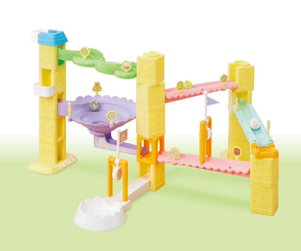 AGATSUMA Sumikkogurashi Kumicoro Park Spinning Course Set 3 and (Ages Up)
