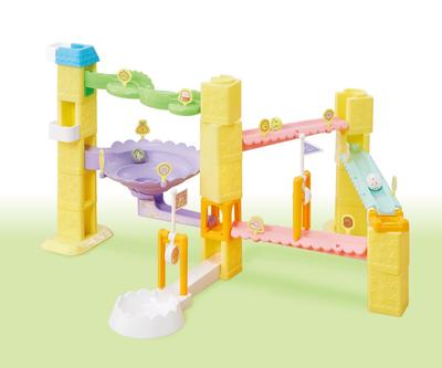 AGATSUMA Sumikkogurashi Kumi Koro Park Spinning Course Set (Ages 3 and Up)