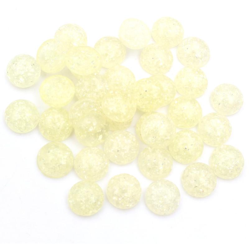 

40pcs 12mm Flat Back Resin Cabochons Cameo Dome DIY Jewelry Making Accessories Findings for Earrings Bracelet Necklace
