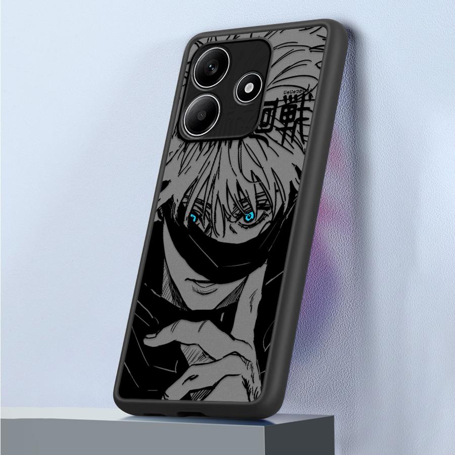Japanese Cool Anime Funda Back Phone Cover Case for Xiaomi Redmi Note 14 A4 10 13C 12 9S 13 Pro Plus 14C 11