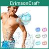 Neon Splash Balls Reusable Water Balloons For Pool Games And Parties