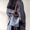 Ladies' High-end Handbag, Fashionable and Versatile Crossbody Bag, Box Bucket Bag