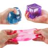 Cubetti di Ghiaccio da 5,5 cm, Cubetti Decompressione Maltosio Pinch Le, Pinch Le, Giocattolo Sensoriale Decompressione a Rimbalzo Lento