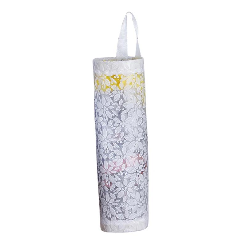 1pc Hanging Garbage Bag Storage Bag Kitchen Dispenser Garbage Wall Mounted Grocery Holder Home organizers storage accessories