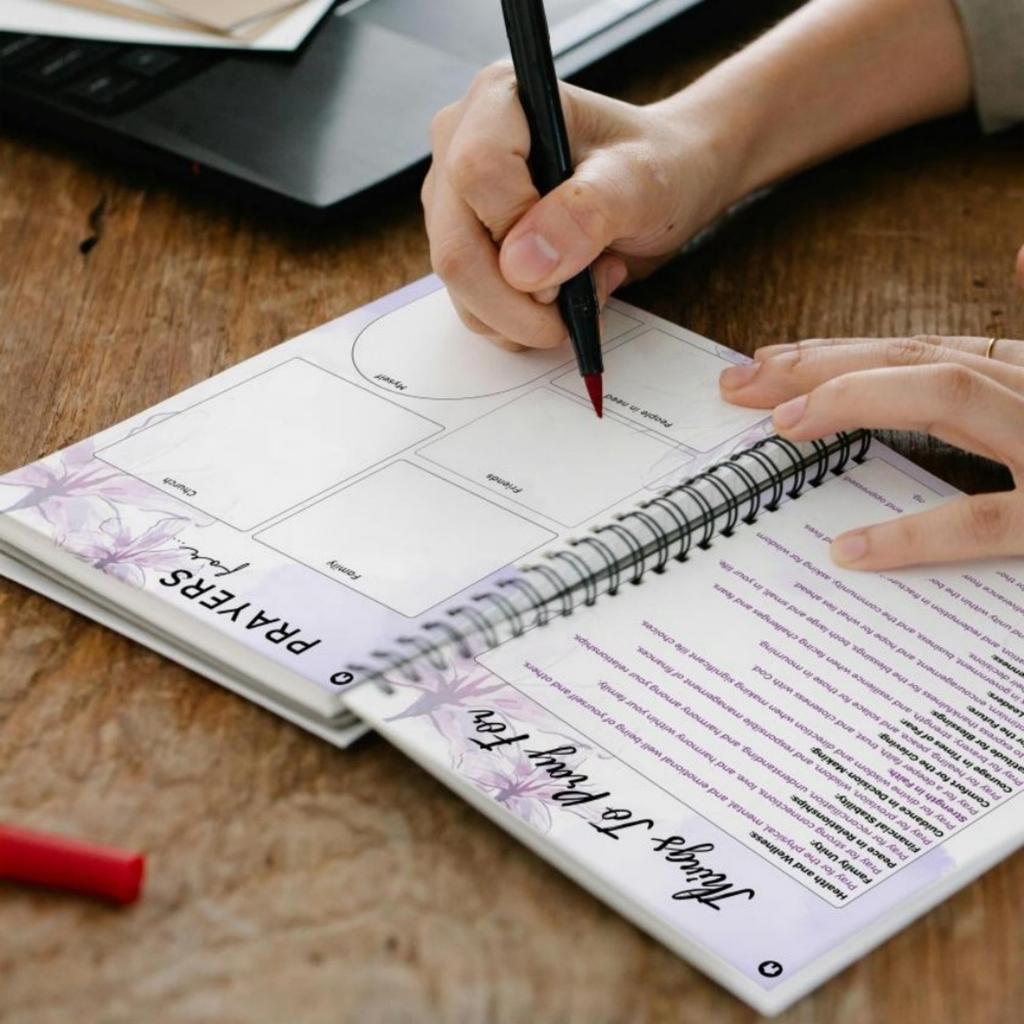 Planning Notebook, Personal Goal Management And Life Planning Diary, Daily Task And Goal Tracking Tool