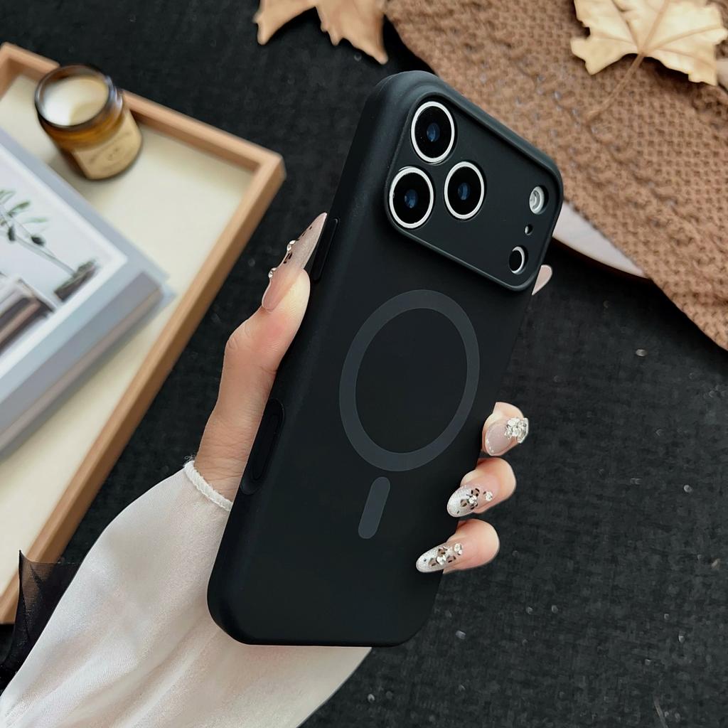 Official Liquid Silicone For Magsafe Magnetic Phone Case For iPhone 17 Air 16 15 14 13 12 Pro Max Wireless Charge Cover