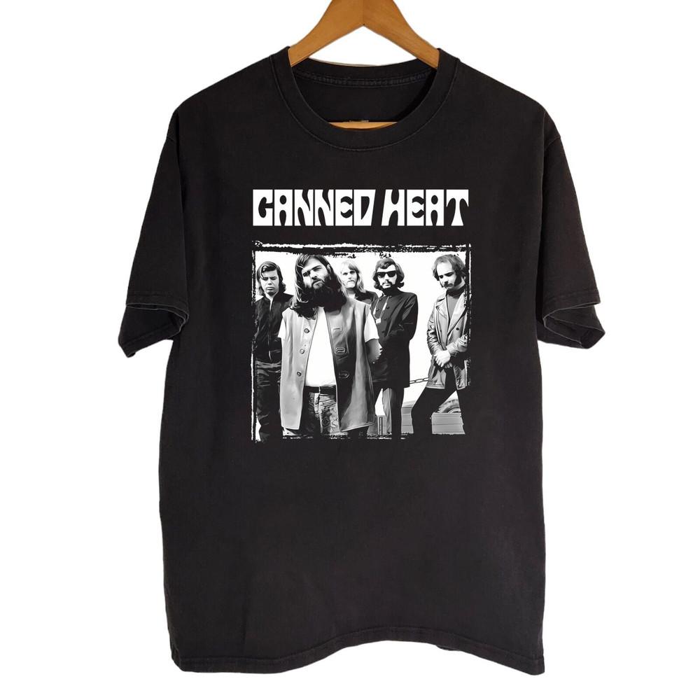 NEW Canned Heat Black Cotton All size S5XL Gift For Fans Shirt IA237 Unisex T-Shirt XL