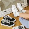 Fashion Women's Shoes 2025 Spring Autumn New Fashion Comfortable Casual Shoes Soft Sole Flat Sneakers Lace-up Non Slip Vulcanized Shoes