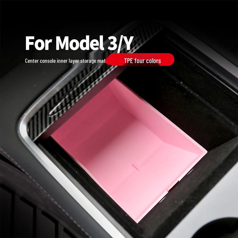 Tesla Model 3/Y Lower Center Console Storage Box Interior Accessory