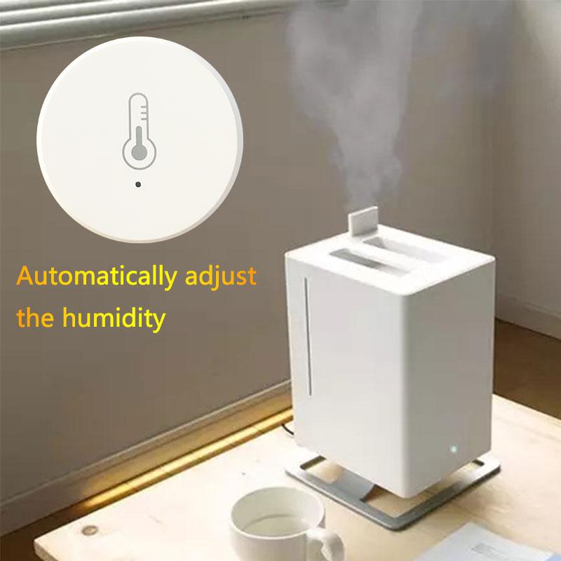 ZigBee WiFi Temperature and Humidity Sensor for Tuya Smart Life APP Remote Control Real Time Monitor Work with Alexa Google Home