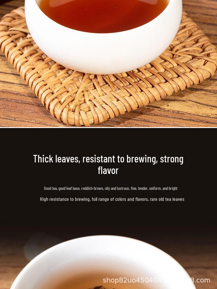 2018 Authentic Yunnan Laobanzhang Gong Ting Ripe Pu'er Tea Cake