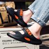 2025 new summer sports and leisure beach shoes, cool slippers, two thick-soled lightweight sandals for driving, live broadcast 2025
