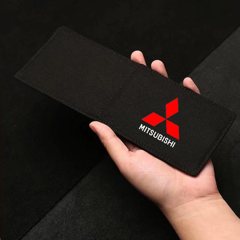 Tragbarer Führerscheinhalter für Auto PU-Leder Kartenetui für Mitsubishi Asx Lancer Outlander Pajero Ralliart Zubehör Auto Styling