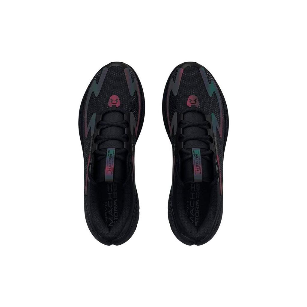 Under Armour HOVR Machina 3 Sportovní Suchý Pohodlný Materiál Síťovina Nízký Svršek Karbonová Pryžová Pěna Ležérní Běžecké Boty Pánské tenisky Černá 3025798-003