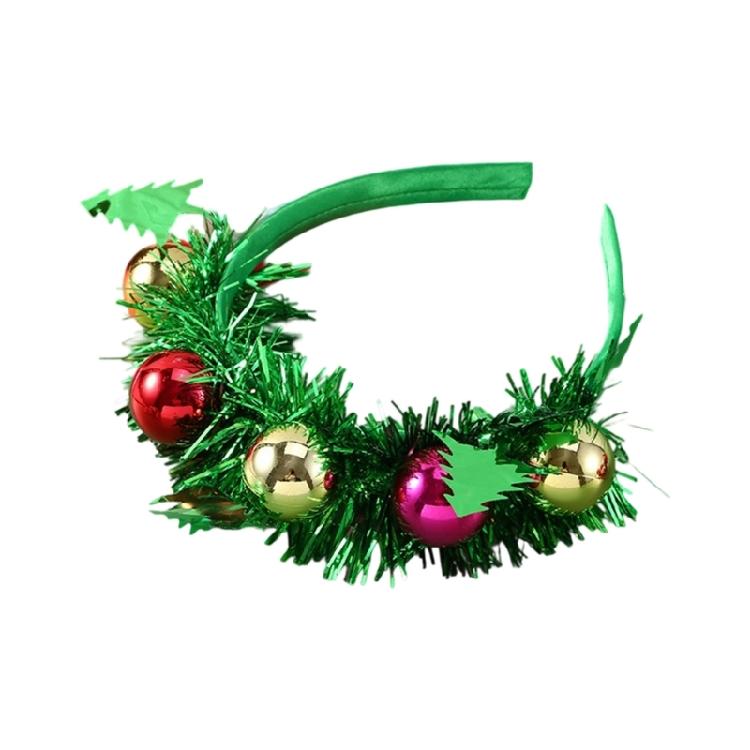 Batteriebetriebenes leuchtendes Weihnachtskopfstück Leuchtende Haardekoration für Nachtpartys Familienfeiern