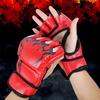 Adult Boxing Gloves for MMA and Sanda Training, Punching Bag, Free Fighting Practice