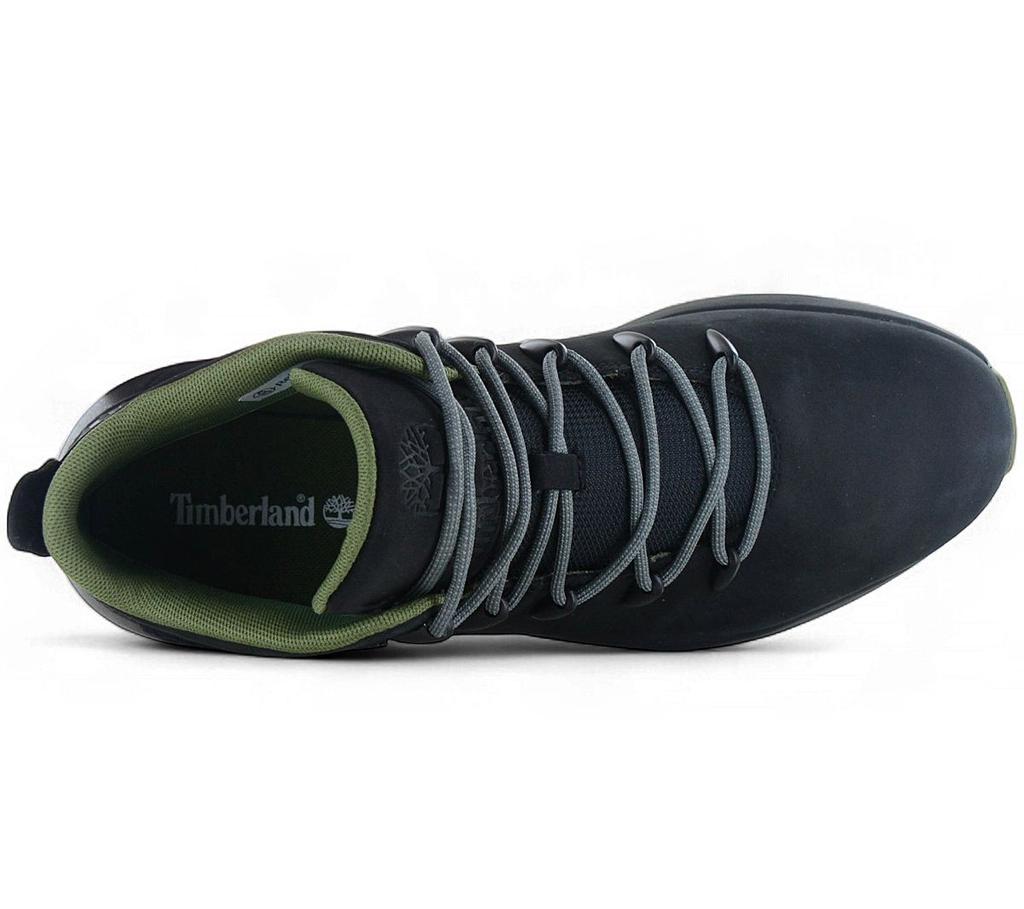 Timberland Sprint Trekker Mid Boots - Herren Winter Schuhe Stiefel Leder Schwarz TB0A6DQD-ELK ORIGINAL