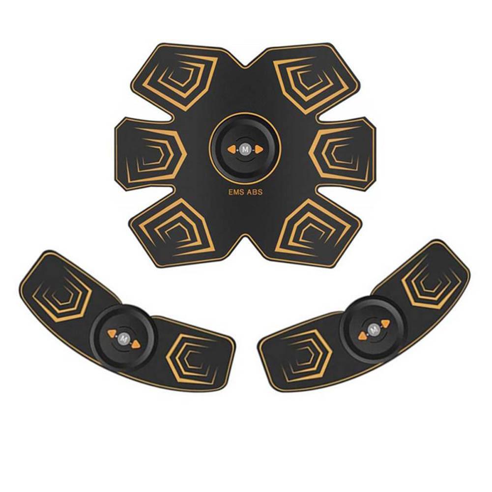 Стимулятор мышц живота Ems Электростимуляция Тренажер для пресса Тонер для тренировок Фитнес-тренировочное оборудование Orange #1