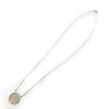Les Trésors De Lily [N0021] - Gold Plated Necklace 'Tree of Life' White Gold - 16 Mm