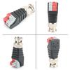 20Pcs Video Surveillance Male BNC Connector Adapter Plug Jack for CCTV Camera